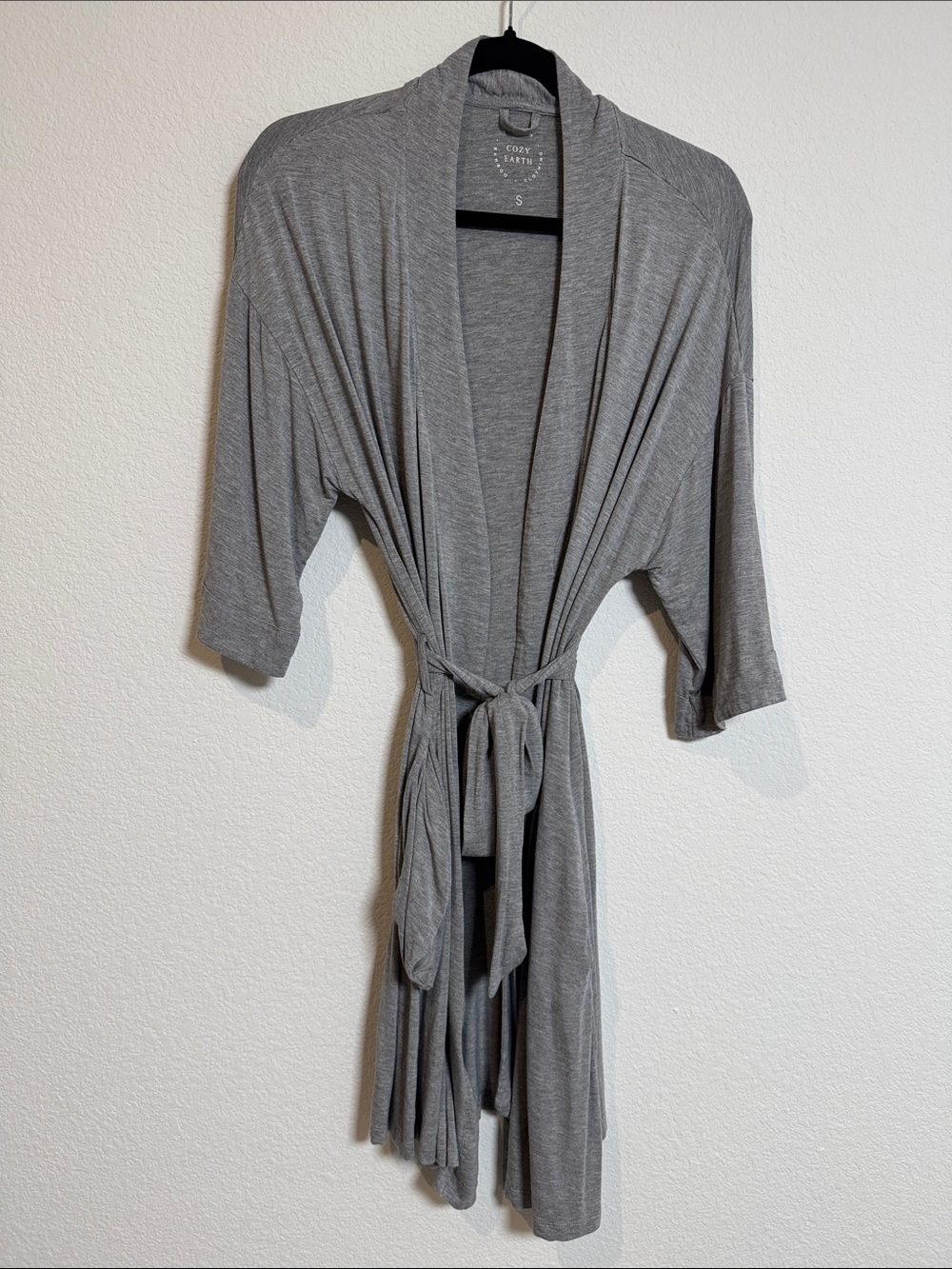 Cozy Earth Light Grey Robe
